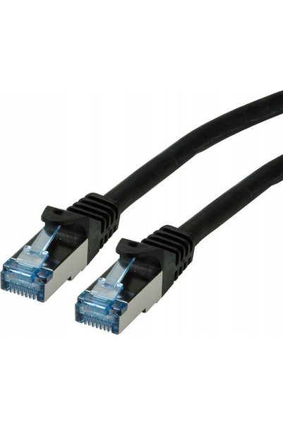 Roline Καλώδιο Δικτύου Ethernet S/FTP Cat.6a 15m Μαύρο 1 τεμ. Κωδικός: 21.15....