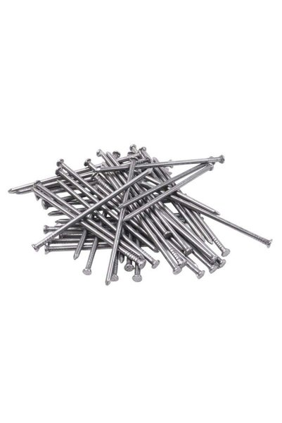 FOXMAG24 Cuie de construcție cu barbă 4mm x 100mm, pachet 1kg, metalice