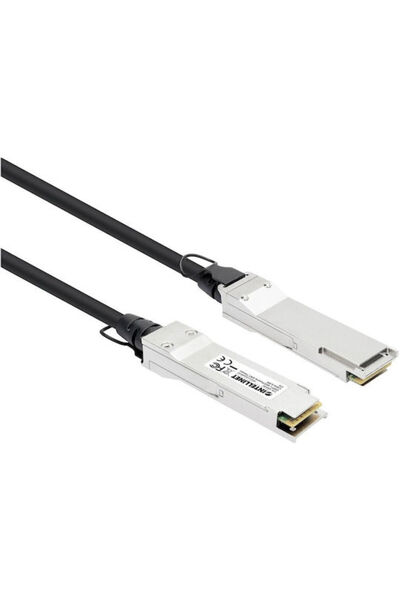 Intellinet Καλώδιο δικτύου Ethernet χαλκού άμεσης σύνδεσης 2m Μαύρο Κωδικός: ...