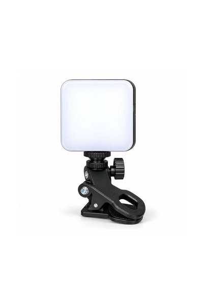 Cosmeticos Portable RGB LED Light 5.5W for Photo-Video, with Battery and Adju...