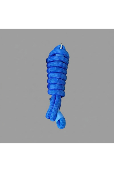 İthal Blue Carabiner Horse Riding Replacement Rope – High-Strength Knitted Ro...