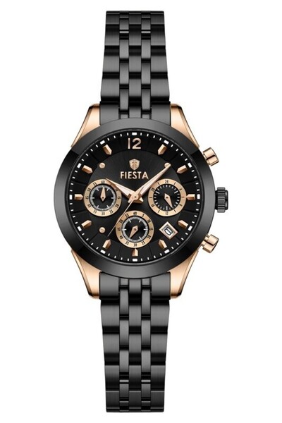 Fiesta F26006L Women's Watch with Steel Strap.