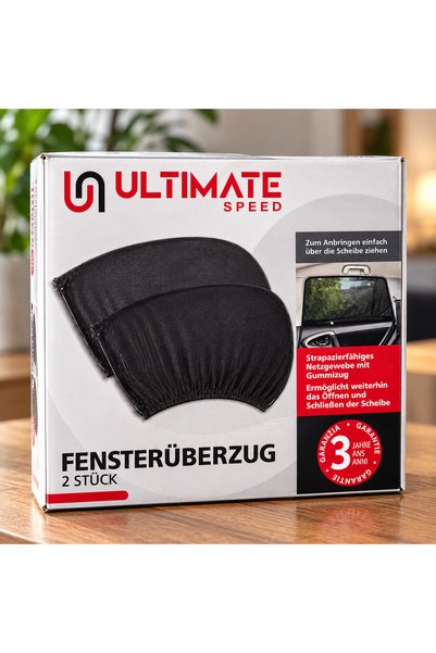 ULTIMATE SPEED Set 2 parasolare auto tip plasă – pentru geamurile laterale