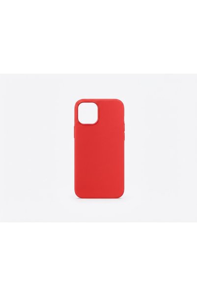 kılıfınbenden غطاء سيليكون أحمر مخملي لداخل جهاز iPhone 11 Pro Max.