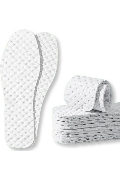 KASTWAVE Disposable Insoles | 10-Pair Mint Scented Shoe Inserts for Lasting F...