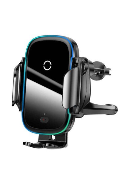 Baseus Smart Vehicle Bracket Wireless Qi 6 15W Electric Auto Car Mount Bracke...