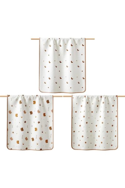 BYBEO Baby Washable Changing Mats, Waterproof Changing Pads, Ultra Soft Crib ...