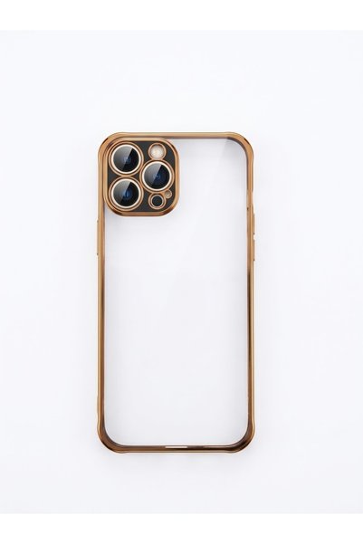 kılıfınbenden Iphone 12 pro max black-framed mica case model.