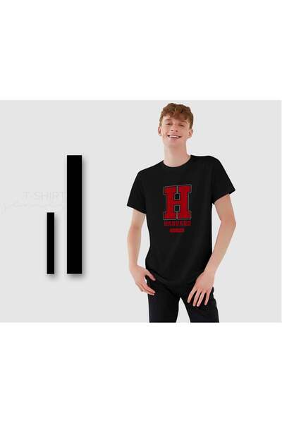 Bk Gift Harvard Designed Men's Black T-Shirt, Gift for a Friend, Birthday Gif...
