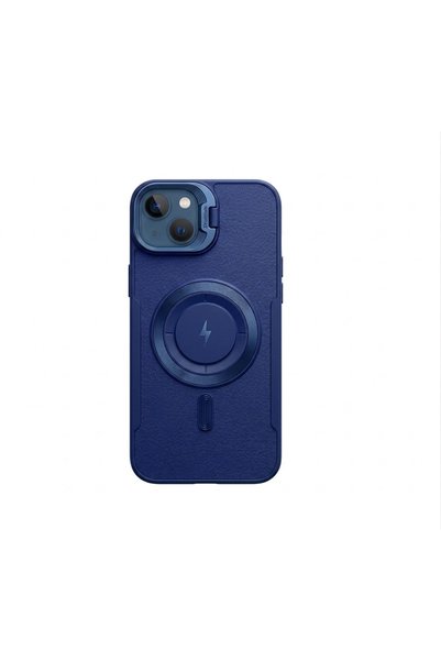 kılıfınbenden غطاء حماية ماج سيف لهاتف iPhone 15 Plus / 14 Plus، باللون الأزر...