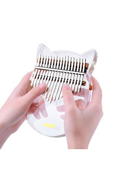 Vivendo Instrument muzical cu 17 note, Kalimba, mini-pian, Pisica