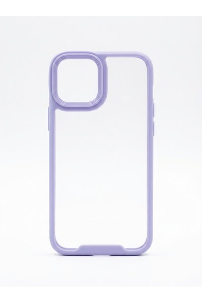 kılıfınbenden Iphone 12 / 12 pro case with lilac frame design.