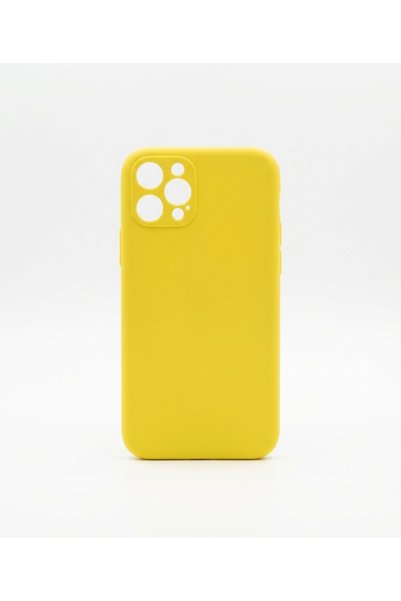 kılıfınbenden iPhone 11 Pro Velvet Yellow 1 Silicone Case Model