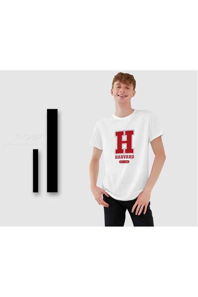 Bk Gift Harvard-Designed Men's White T-Shirt, Gift for a Friend, Birthday Gif...
