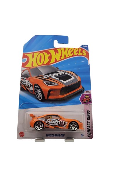HOT WHEELS تويوتا GR86 كوب تورونجو HW كومباكت كينجز 1:64 نموذج سيارة معدني 79...