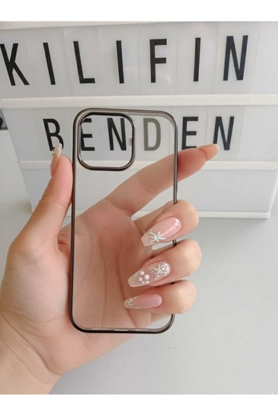 kılıfınbenden Iphone 13 pro black mica case model