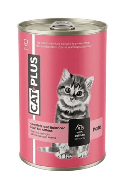 Other Cat plus wet food for kittens (pate) with salmon - 395g pack