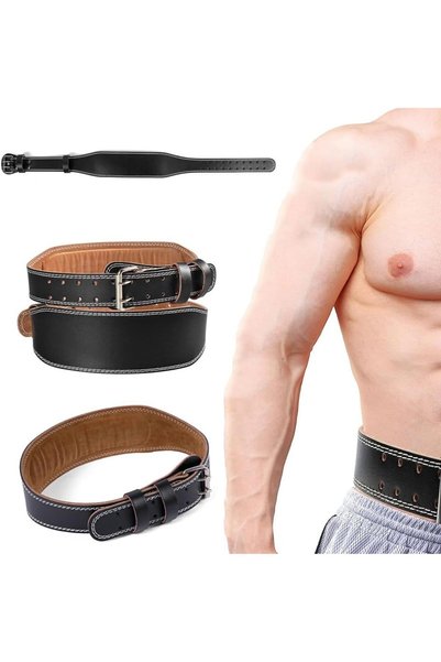 AZONEE Waist Protection Belt, 100cm Weight Lifting Belt, Fitness Squat Deadli...