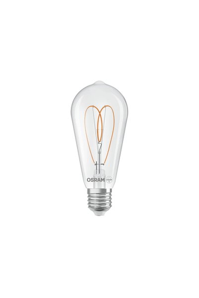 Osram Bec LED Vintage 1906 Edison 60 Heart Filament dimabil 7,2 W 806 lm 2700...