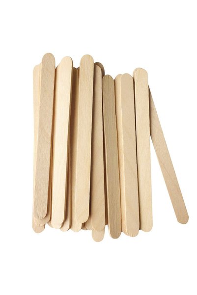 Choice 100 pcs Leeseph Craft Sticks Ice Cream Sticks Wooden Popsicle Stick 11...