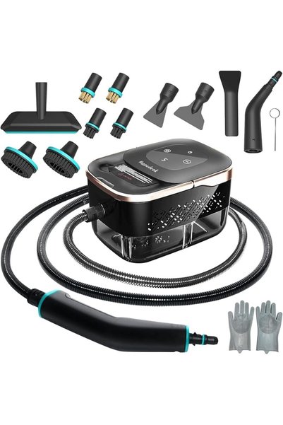 GENERAL 1.2L Steam Cleaner, 15s Heat-Up, 2500W Portable Steam Cleaner Handhel...