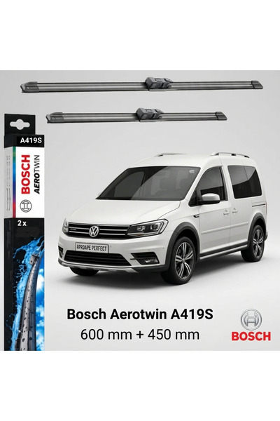 Bosch Lame ștergătoare VW Caddy Alltrack IV MPV SAB 06.2017–09.2020 |   Aerot...
