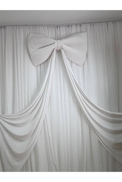 OEM Giant White Velvet Bows 2#