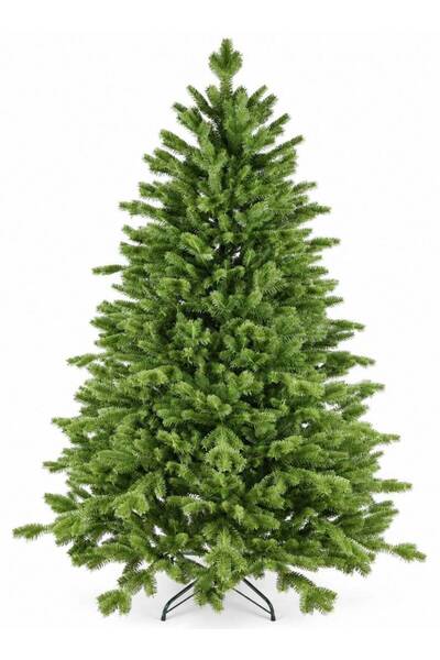 OEM Deluxe Green Artificial Fir Tree with Thick Branches, 210 cm