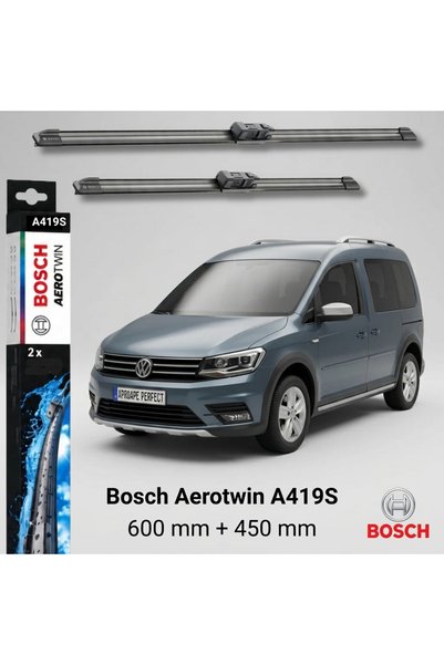 Bosch Lame ștergătoare VW Caddy Alltrack IV Caroserie/MPV SAA 06.2017–09.2020...