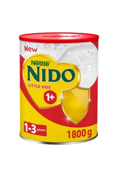nido حليب ون بلس للأطفال من عمر سنة إلى 3 سنوات، عبوة 1800 جرام.