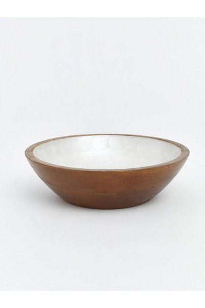 LC Waikiki Wooden Presentation Salad Bowl