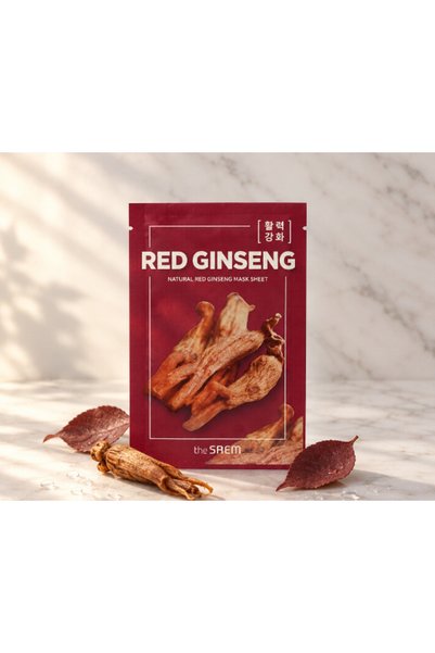 THE SAEM -Mască șervețel fortifiantă cu extract de ginseng roșu