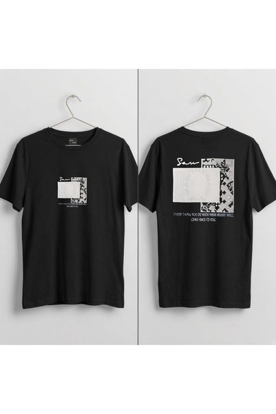 playwear تي شيرت بياقة دائرية مصنوع من القطن بنسبة 100%، مطبوع عليه تصميم هند...