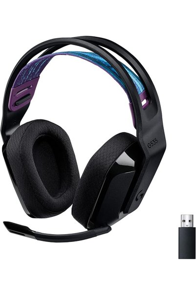 logitech g1 سماعة رأس لاسلكية للألعاب Logitech G535 Lightspeed - سماعات خفيفة...