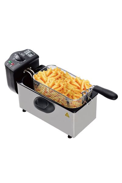 Royalty Line Ηλεκτρική Φριτέζα EFF-2000 – 2000 W, Χωρητικότητα Λαδιού 3 L, Ρυ...