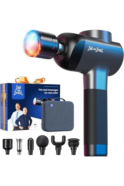 Bob and Brad X6 Pro Max Massage Gun with Heat and Cold, FSA Eligible HSA