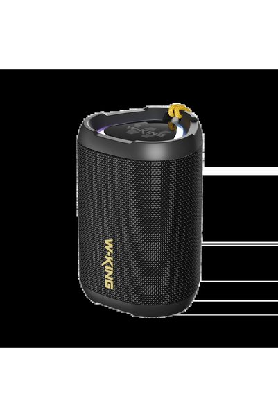 W-KING Boxă portabilă D110, 15W RMS, Bluetooth 5.3, IPX7, lumini RGB și TWS