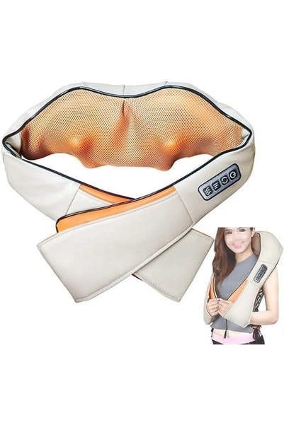 N&B Collection Neck and Shoulder Massager, Shoulder Massager with Heat, Massa...
