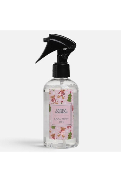 DD SHOP Odorizant de cameră spray, aromă de vanilie Bourbon, 200 ml, pentru c...
