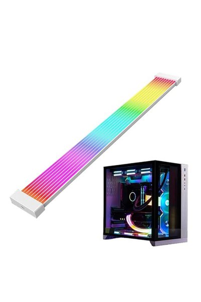 Generic كابل RGB بـ 24 دبوسًا، شرائط LED نيون فائقة السطوع، قابلة للتحكم في ا...