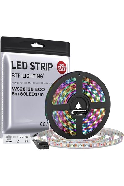 BTF Lighting BTF-LIGHTING WS2812B ECO RGB Alloy Wires 5050SMD Individual Addr...