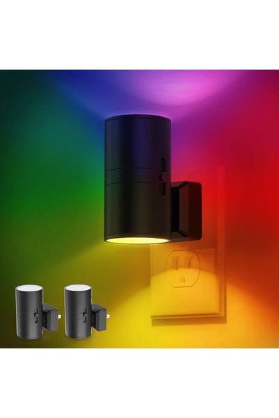 GENERAL L LOHAS LED Red Night Light, Night Lights Plug into Wall, LED Night L...