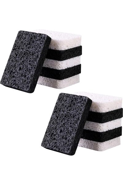 Tazweeq 12 Pack Non-Scratch Scrub Sponges, Pop Up Eco Sponges, Strong Water A...