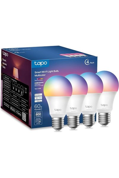 tapo مصابيح TP-Link الذكية، 16 مليون لون RGBW، قابلة للتعتيم، متوافقة مع Alex...