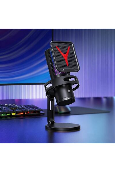 USBIIN USB Microphone for PC, Gaming Microphone with Quick Mute, Noise Cancel...