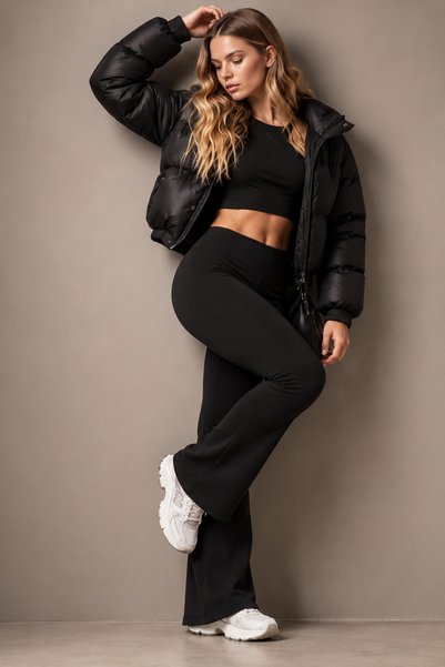 pantofashion İÇİ POLARLI DALGIÇ KUMAŞ İSPANYOL PAÇA