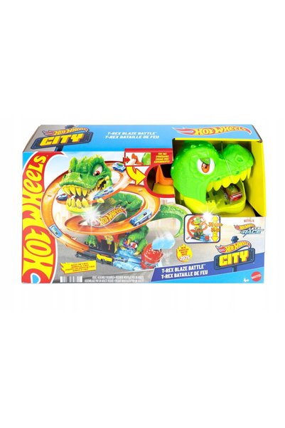 HOT WHEELS Set auto, T-rex Depot, 1:64, multicolor