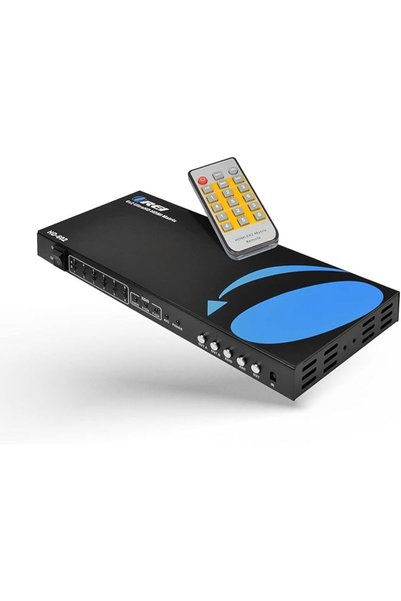 OREI HD-202 2x2 HDMI 1.4V Matrix Switch/Splitter (2-input, 2-output) with Rem...