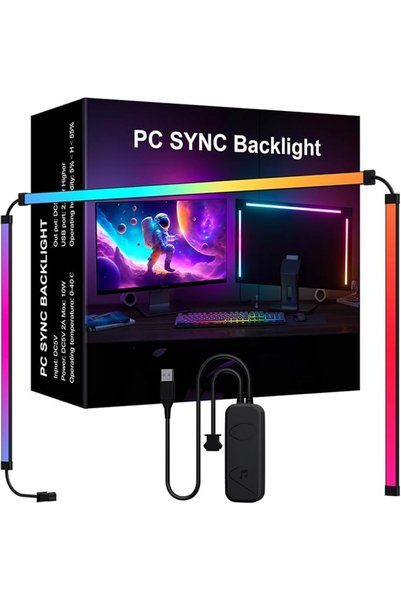 Generic LED Strip 60 LEDm 16 4ft 5050 RGB IC Silicone Music Sync for Desk