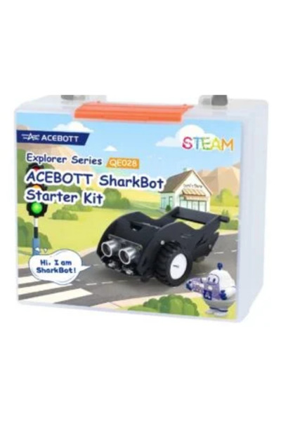 ACEBOTT مجموعة أدوات النقل الذكي من المستوى الثاني (STEM) مع لوحة التحكم ESP3...